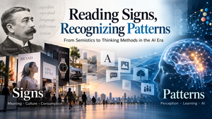 Reading Signs, Recognizing Patterns: From Semiotics to Thinking Methods in the AI Era